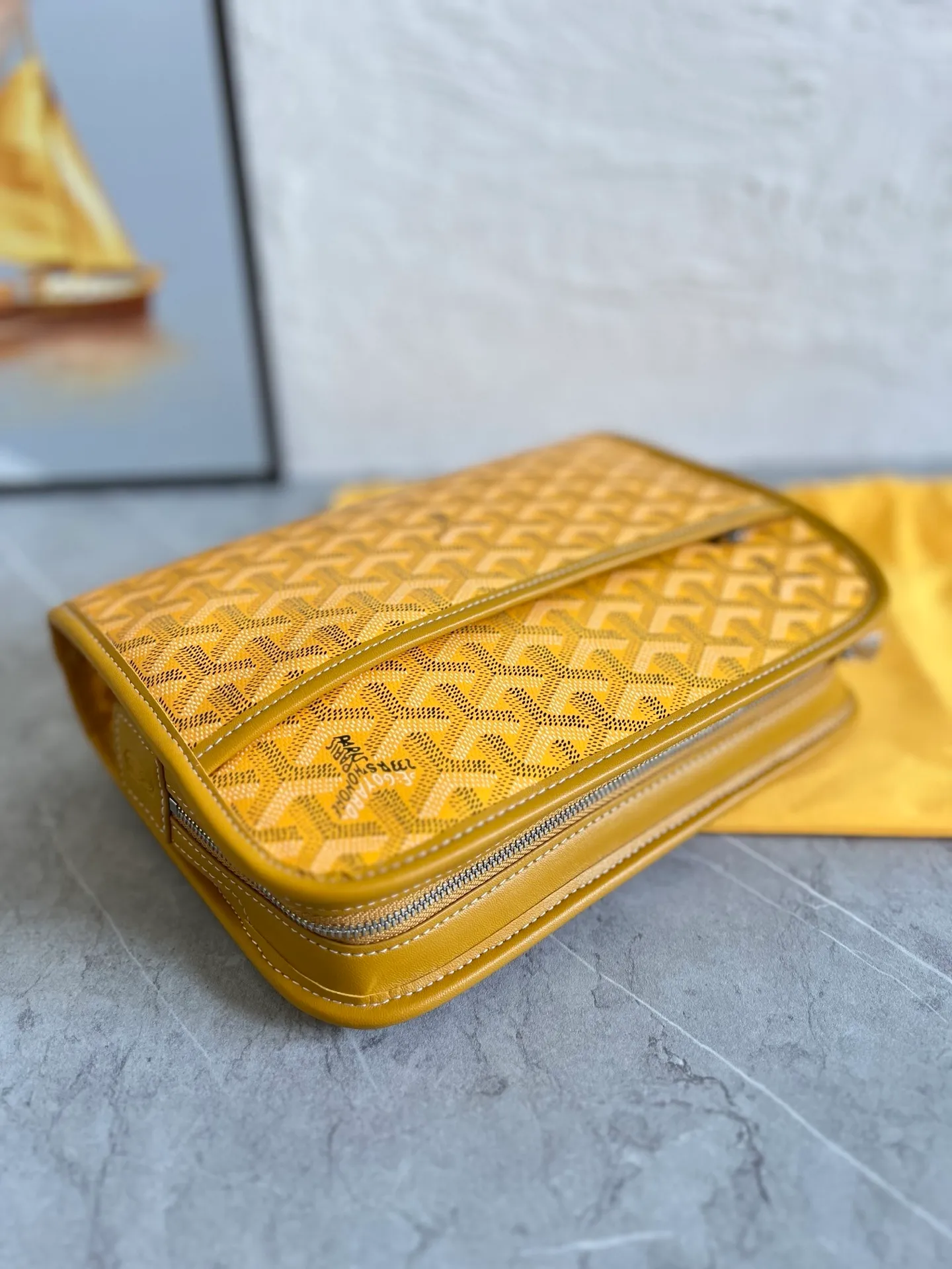 All categories Official website "Brand Women's Bags" Women's Bags 💙GOYARD 2025 new GOYARD toiletry bag