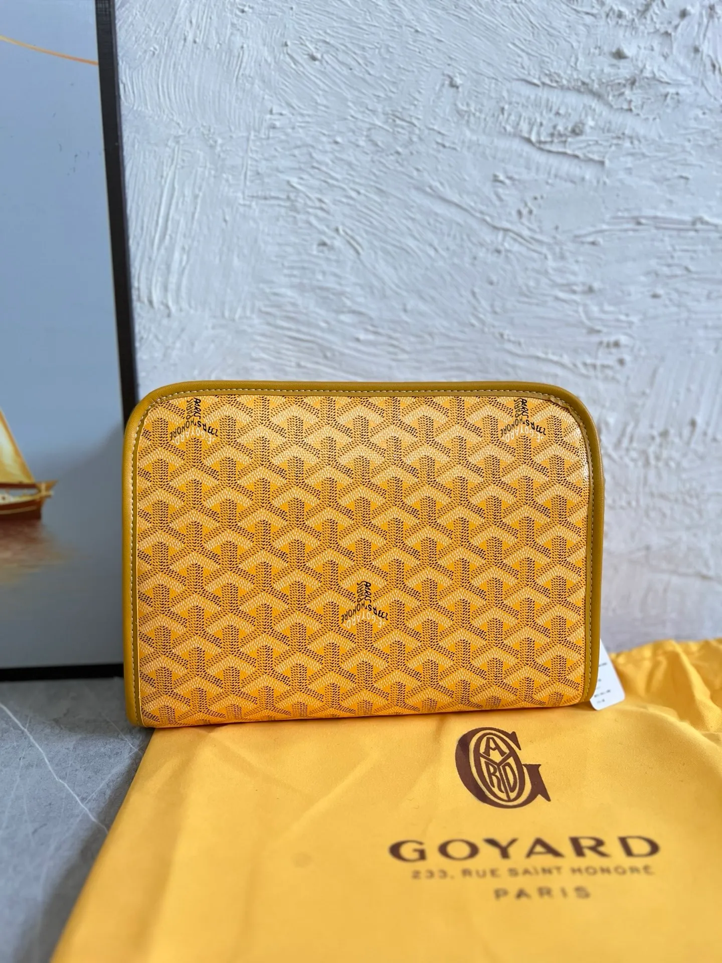 All categories Official website "Brand Women's Bags" Women's Bags 💙GOYARD 2025 new GOYARD toiletry bag
