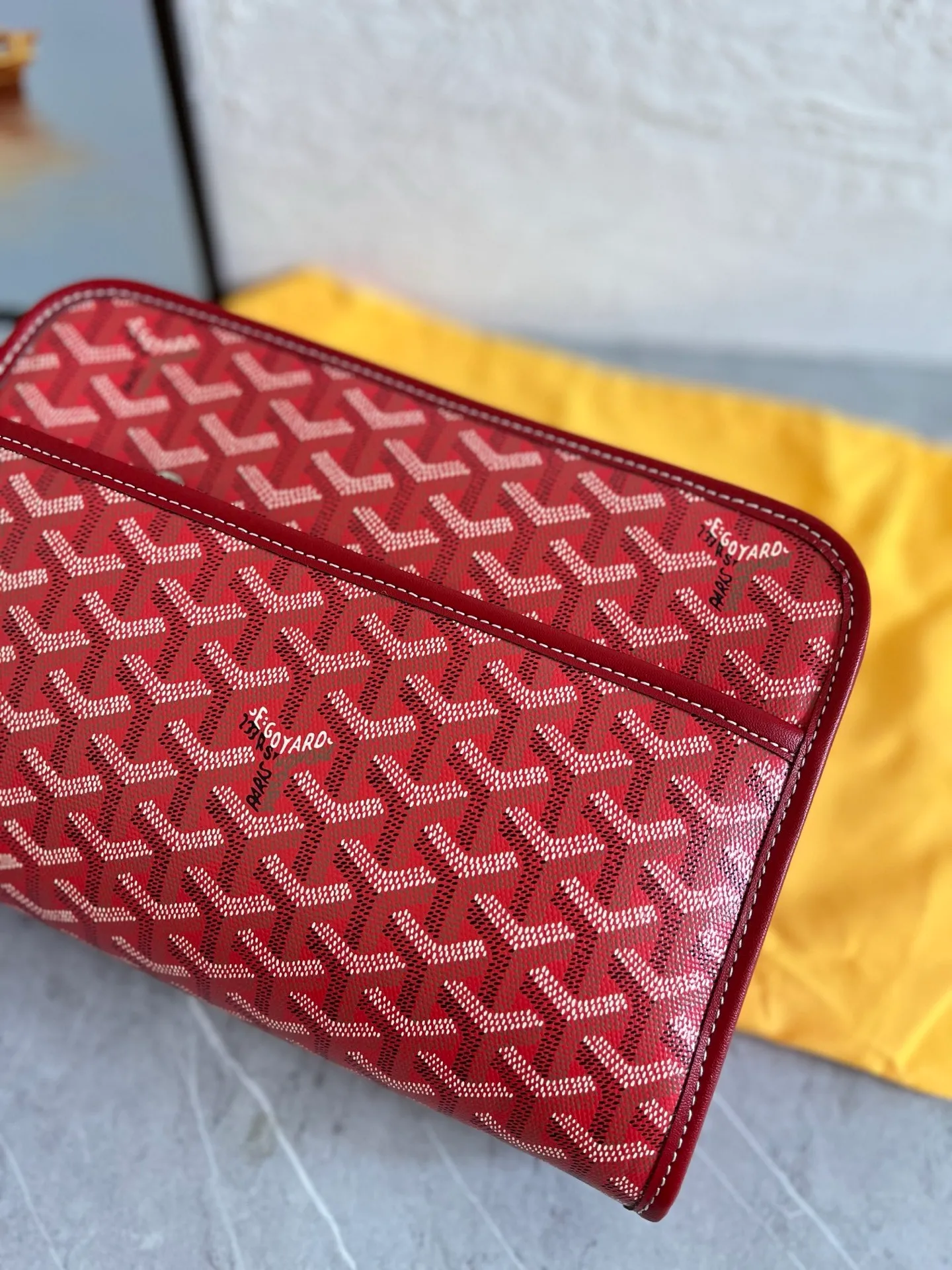 All categories Official website "Brand Women's Bags" Women's Bags 💙GOYARD 2025 new GOYARD toiletry bag