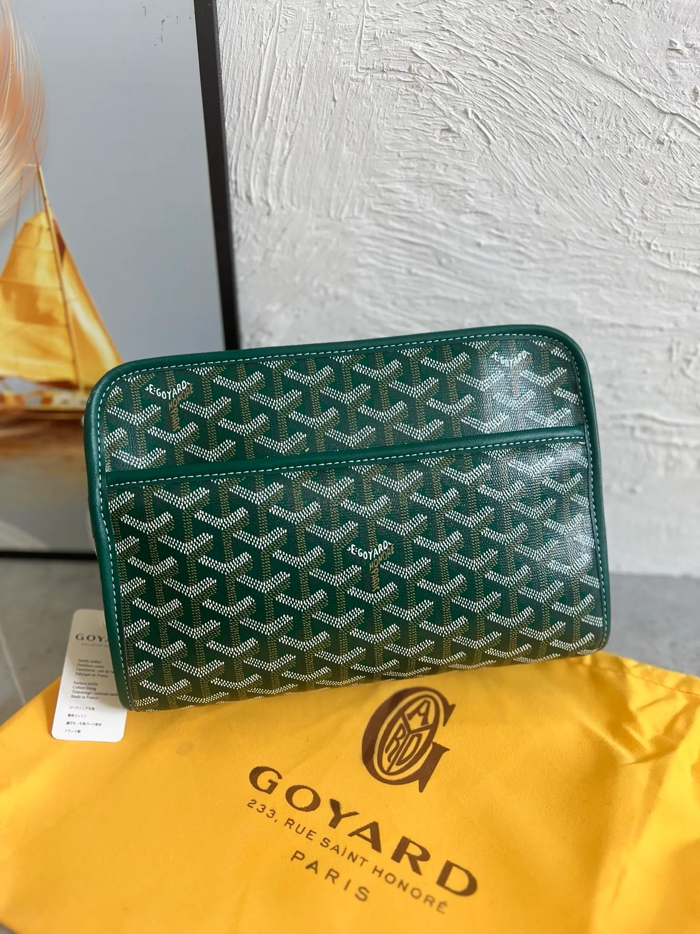 All categories Official website "Brand Women's Bags" Women's Bags 💙GOYARD 2025 new GOYARD toiletry bag
