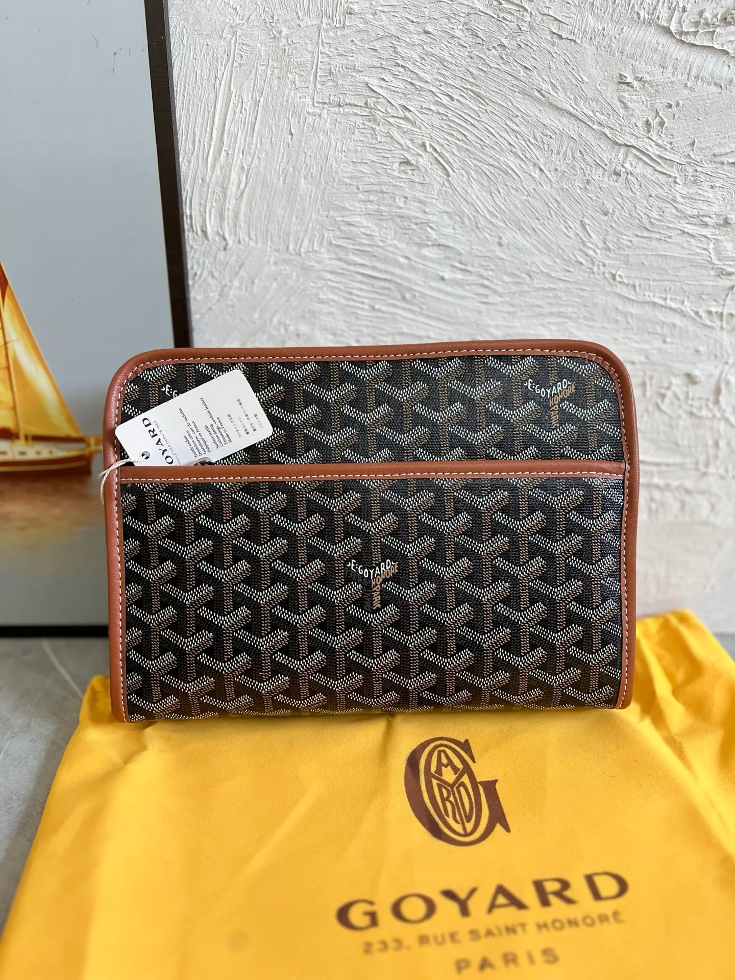 All categories Official website "Brand Women's Bags" Women's Bags 💙GOYARD 2025 new GOYARD toiletry bag