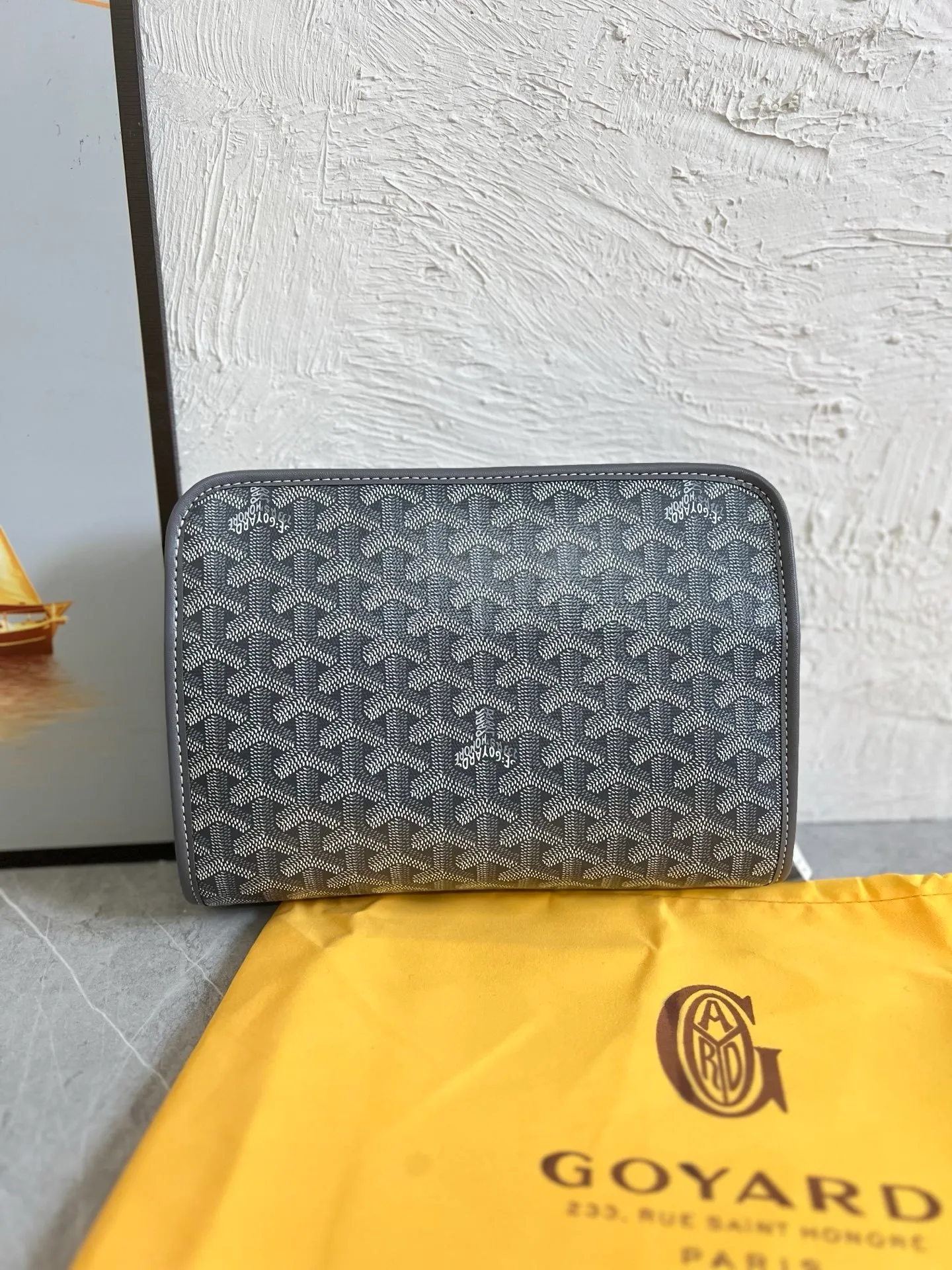 All categories Official website "Brand Women's Bags" Women's Bags 💙GOYARD 2025 new GOYARD toiletry bag