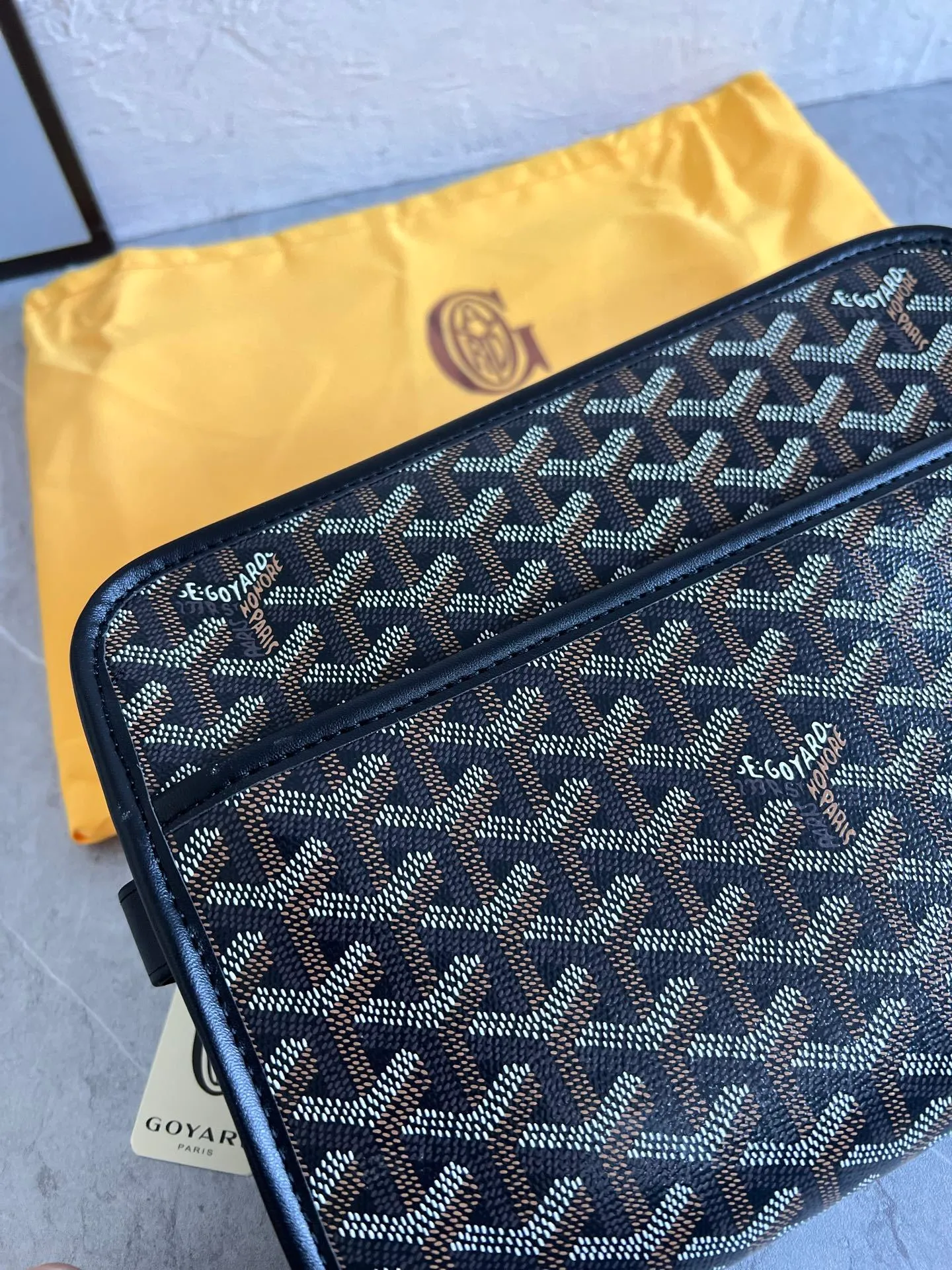 All categories Official website "Brand Women's Bags" Women's Bags 💙GOYARD 2025 new GOYARD toiletry bag