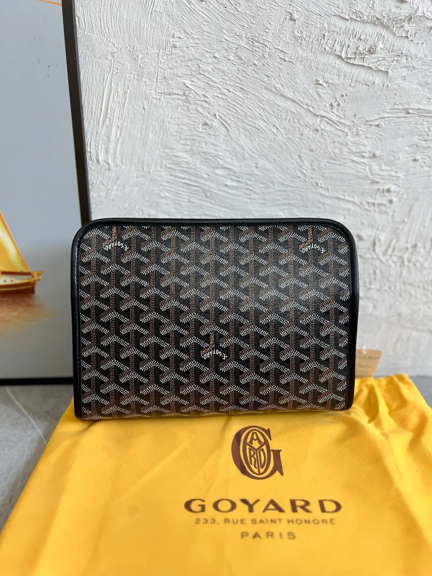 All categories Official website "Brand Women's Bags" Women's Bags 💙GOYARD 2025 new GOYARD toiletry bag