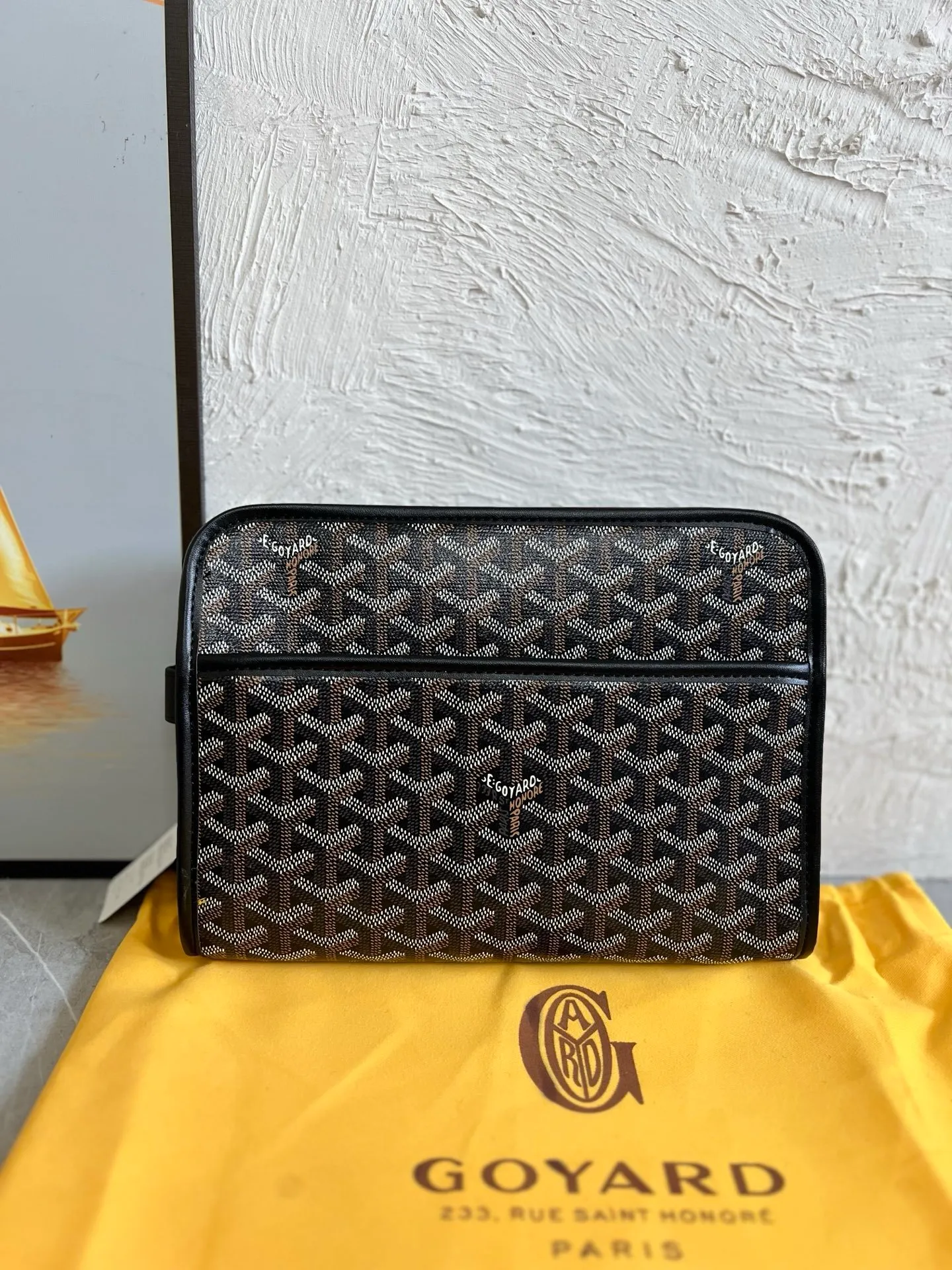 All categories Official website "Brand Women's Bags" Women's Bags 💙GOYARD 2025 new GOYARD toiletry bag