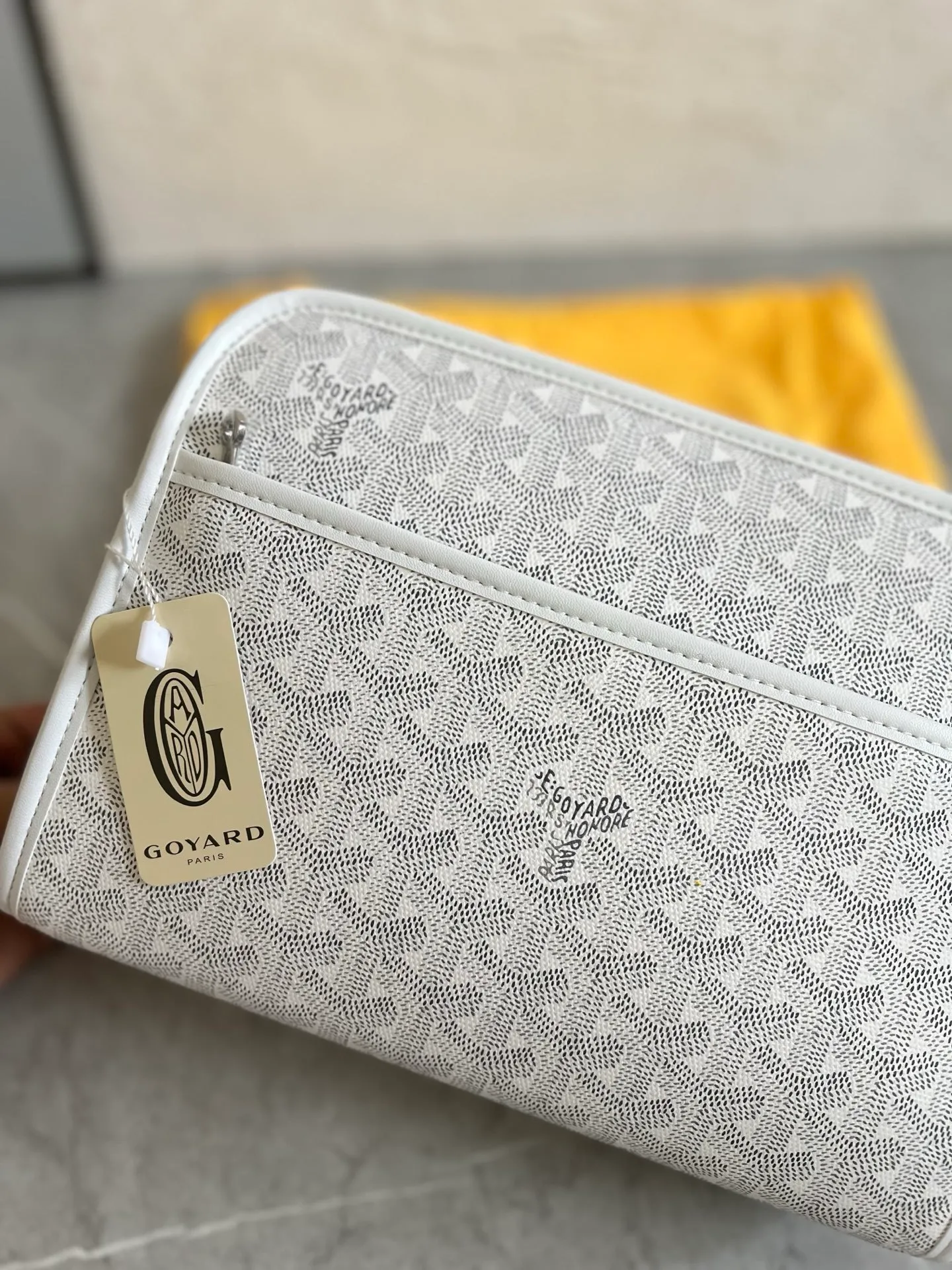 All categories Official website "Brand Women's Bags" Women's Bags 💙GOYARD 2025 new GOYARD toiletry bag