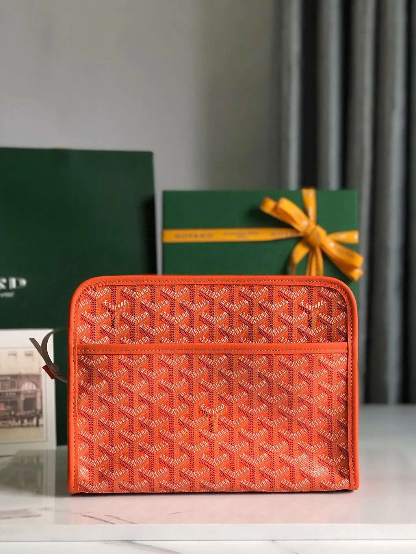 All Categories Official Website "Brand Women's Bags" Women's Bags 💙GOYARD 2025 New Goyard Jouvence Toiletries Bag