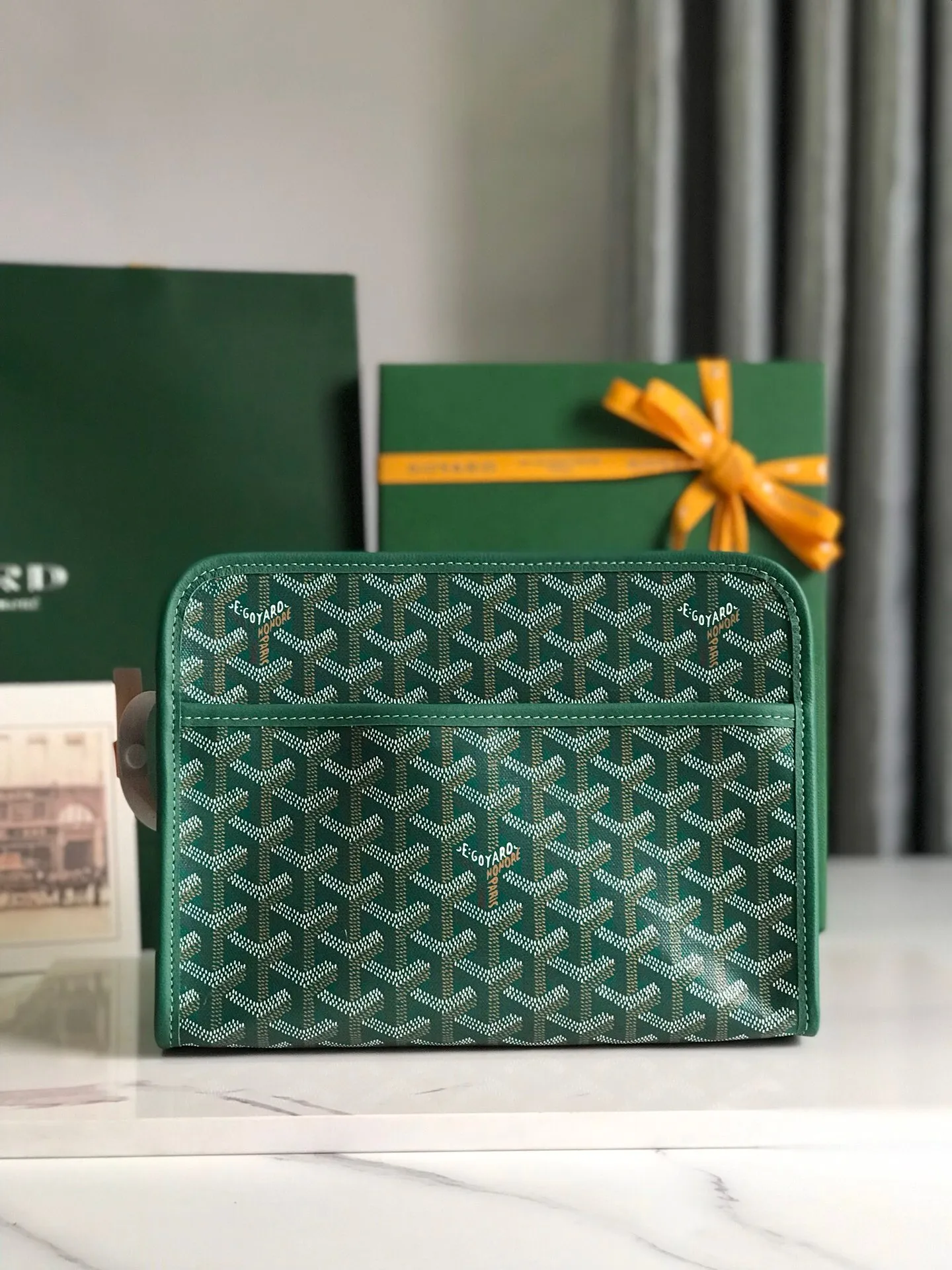 All Categories Official Website "Brand Women's Bags" Women's Bags 💙GOYARD 2025 New Goyard Jouvence Toiletries Bag