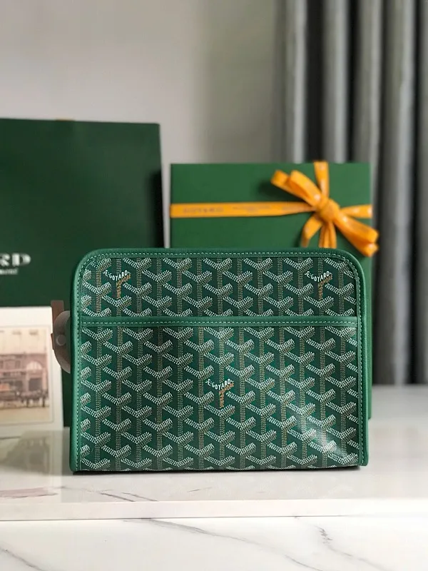 All Categories Official Website "Brand Women's Bags" Women's Bags 💙GOYARD 2025 New Goyard Jouvence Toiletries Bag
