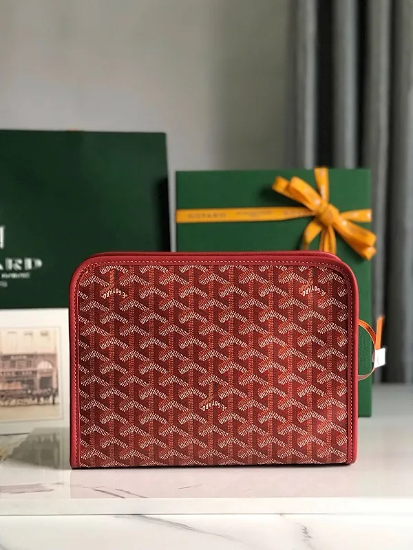 All Categories Official Website "Brand Women's Bags" Women's Bags 💙GOYARD 2025 New Goyard Jouvence Toiletries Bag