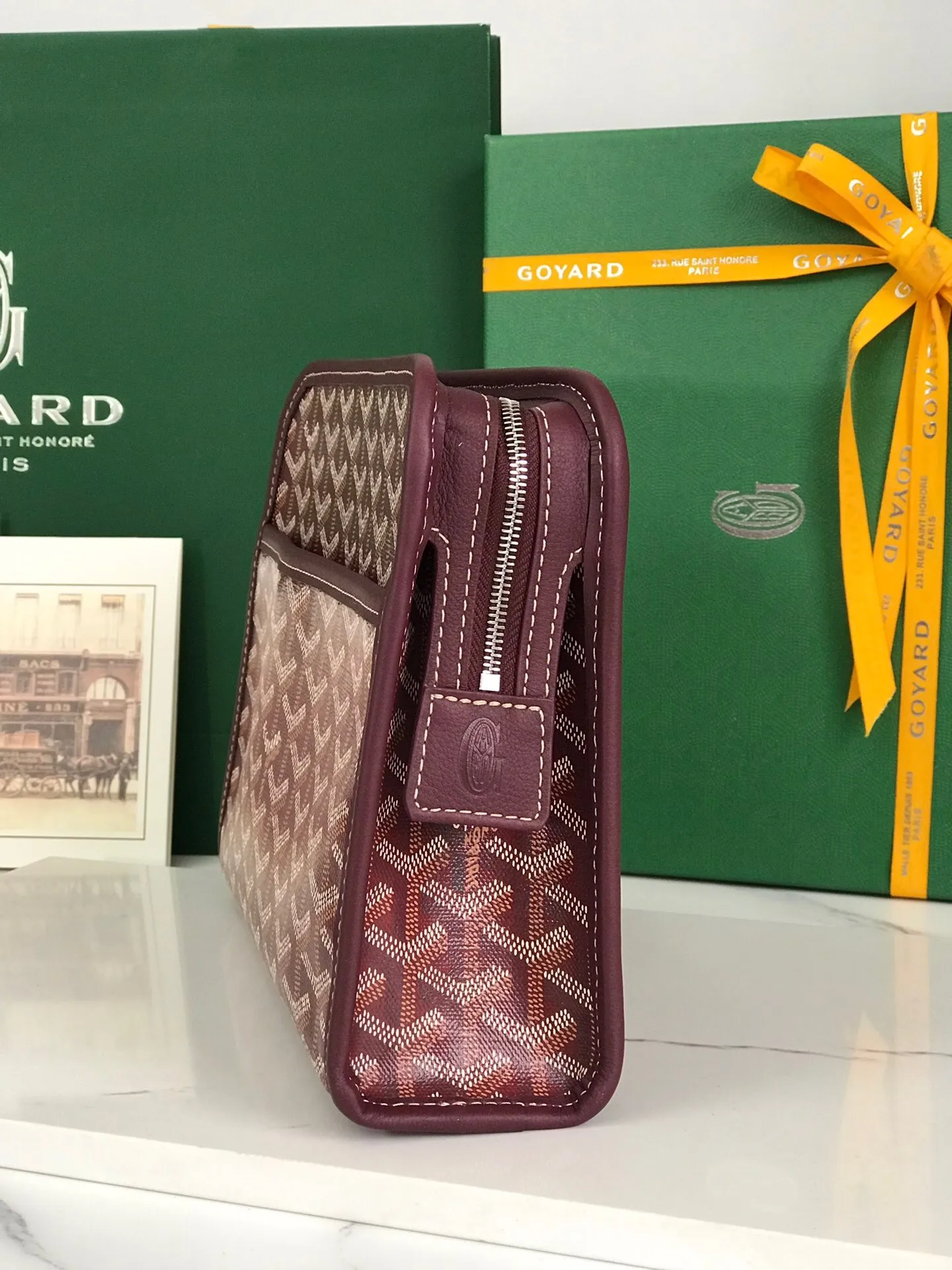 All Categories Official Website "Brand Women's Bags" Women's Bags 💙GOYARD 2025 New Goyard Jouvence Toiletries Bag