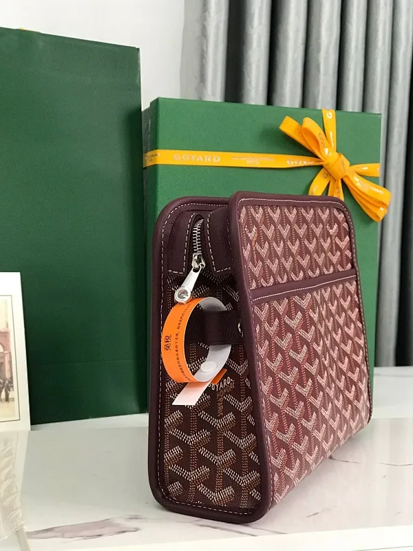 All Categories Official Website "Brand Women's Bags" Women's Bags 💙GOYARD 2025 New Goyard Jouvence Toiletries Bag