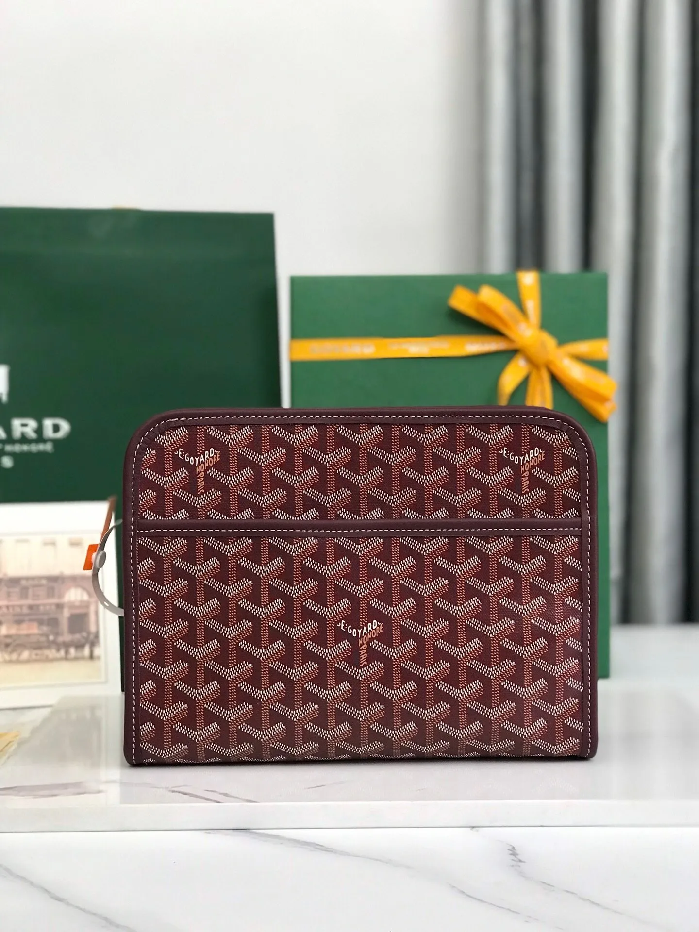 All Categories Official Website "Brand Women's Bags" Women's Bags 💙GOYARD 2025 New Goyard Jouvence Toiletries Bag