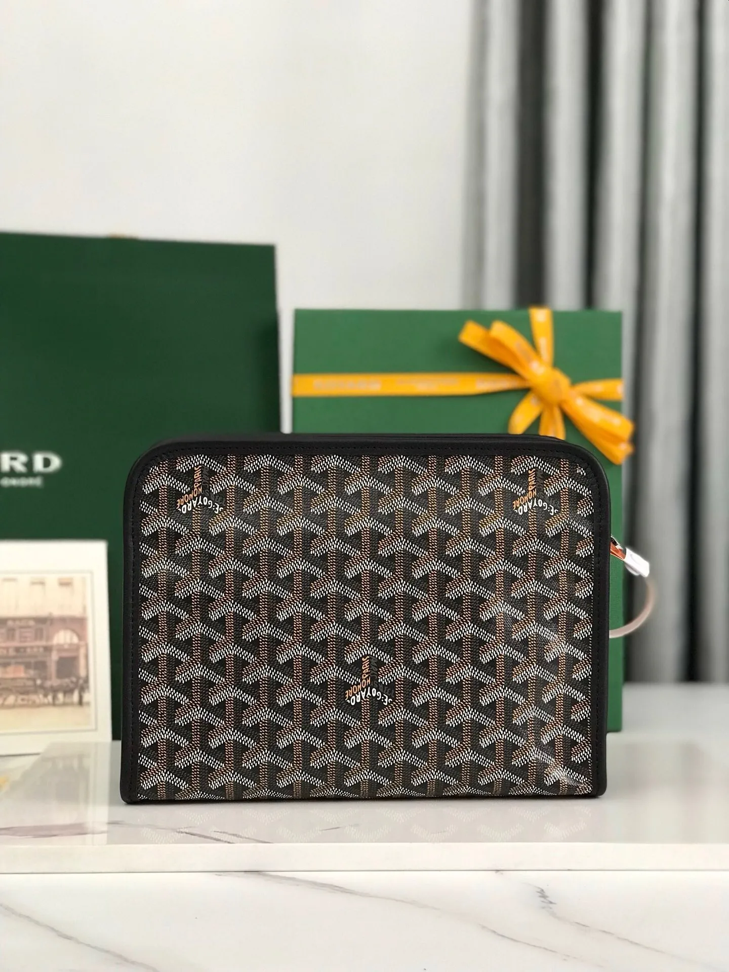 All Categories Official Website "Brand Women's Bags" Women's Bags 💙GOYARD 2025 New Goyard Jouvence Toiletries Bag