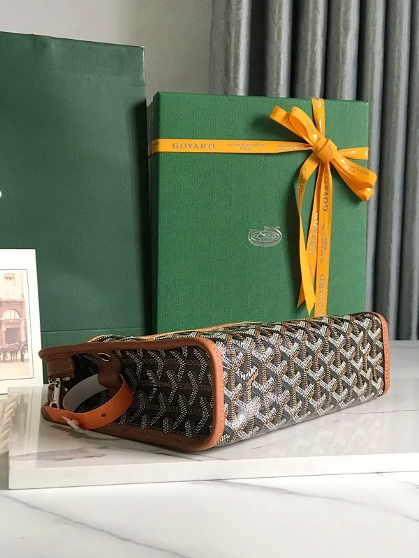 All Categories Official Website "Brand Women's Bags" Women's Bags 💙GOYARD 2025 New Goyard Jouvence Toiletries Bag