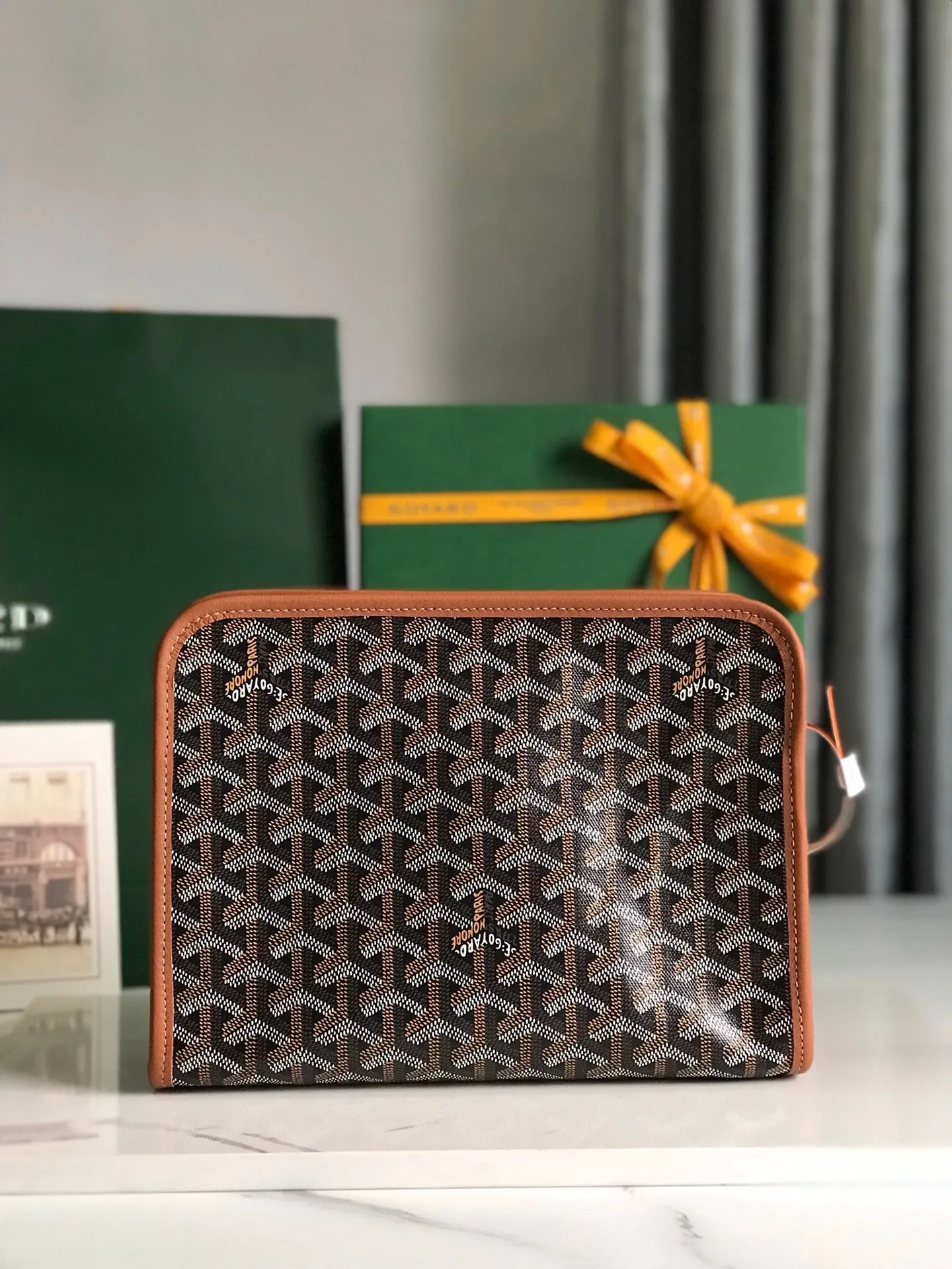 All Categories Official Website "Brand Women's Bags" Women's Bags 💙GOYARD 2025 New Goyard Jouvence Toiletries Bag