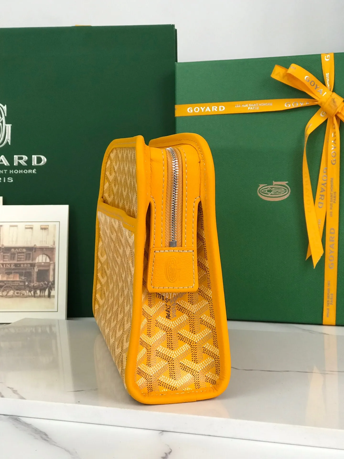 All Categories Official Website "Brand Women's Bags" Women's Bags 💙GOYARD 2025 New Goyard Jouvence Toiletries Bag