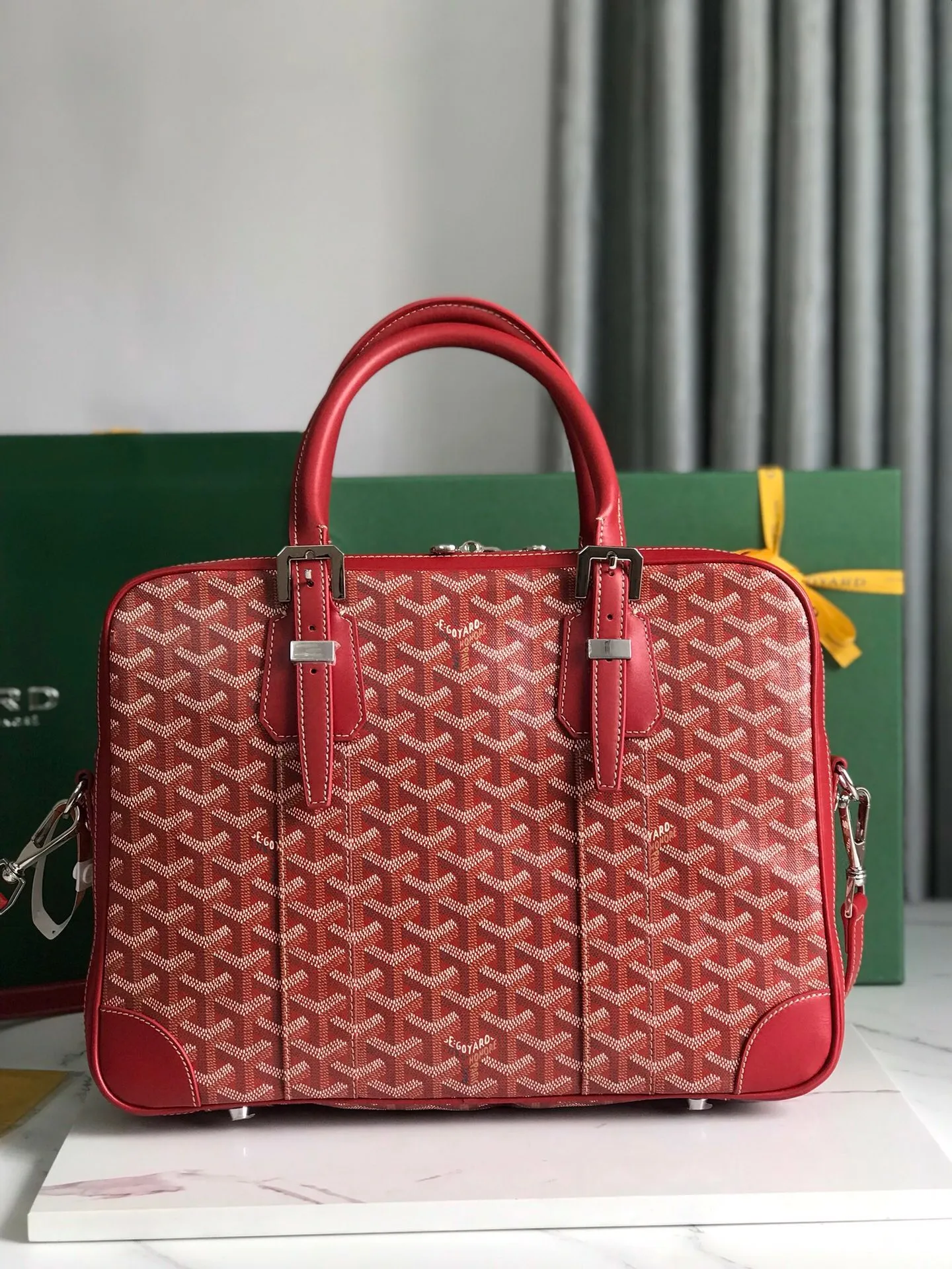 All Categories Official Website "Brand Women's Bags" Women's Bags 💙GOYARD 2025 New Goyard Briefcase