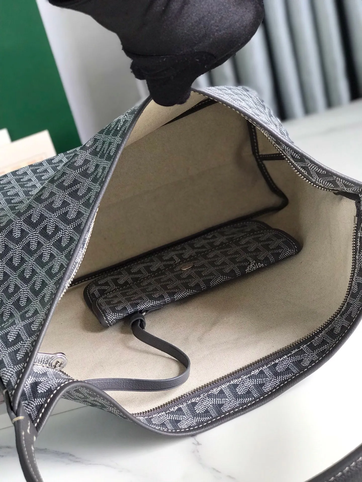 All Categories Official Website "Brand Women's Bags" Women's Bags 💙GOYARD 2025 New Goyard Hobo Bohème Hobo Bag Underarm Bag