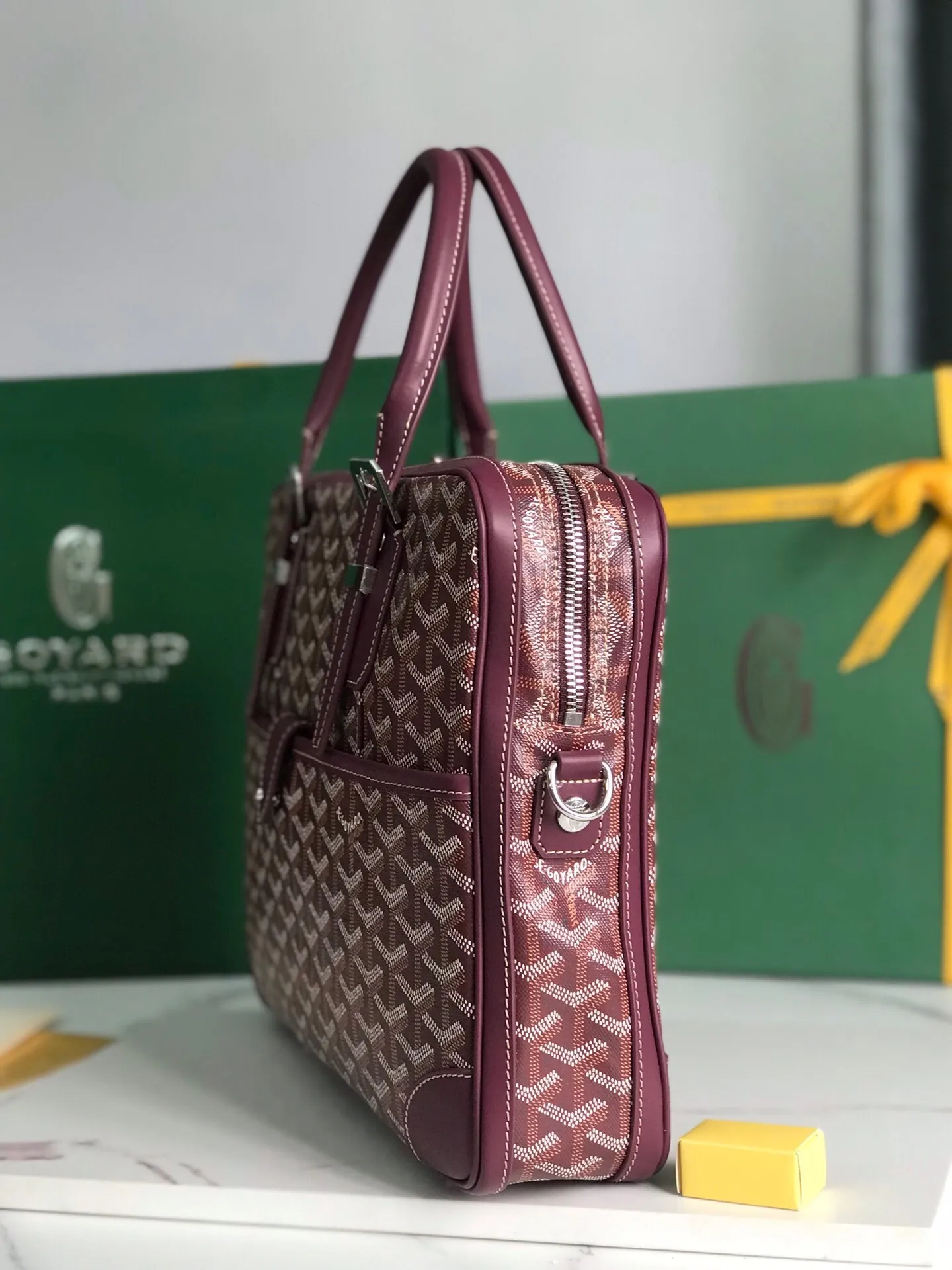 All Categories Official Website "Brand Women's Bags" Women's Bags 💙GOYARD 2025 New Goyard Briefcase