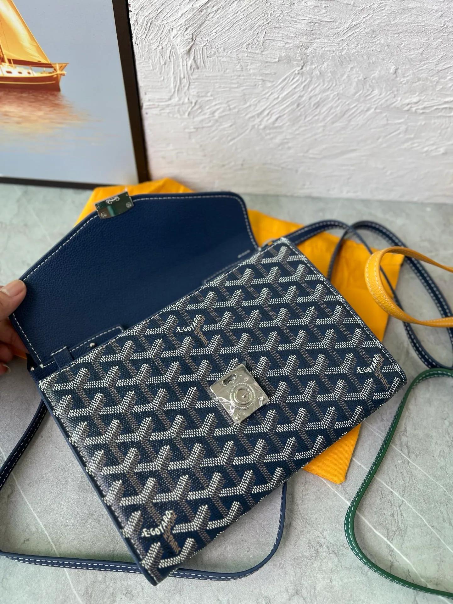 All Categories Official Website "Brand Women's Bags" Women's Bags 💙GOYARD 2025 New GOYARD Crossbody Bag