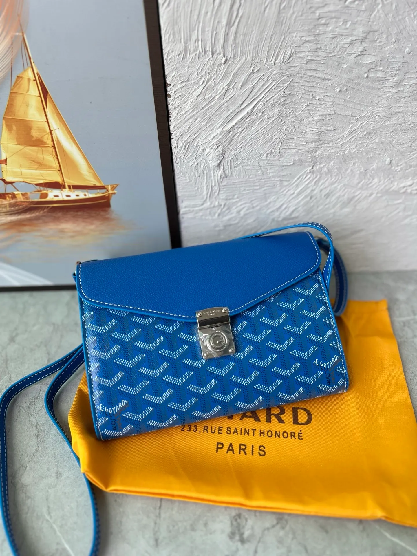 All Categories Official Website "Brand Women's Bags" Women's Bags 💙GOYARD 2025 New GOYARD Crossbody Bag