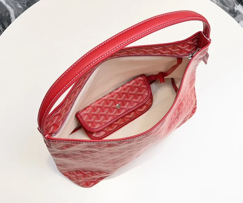 All Categories Official Website "Brand Women's Bags" Women's Bags 💙GOYARD 2026 New Goyard Hobo Bohème Hobo Bag Underarm Bag