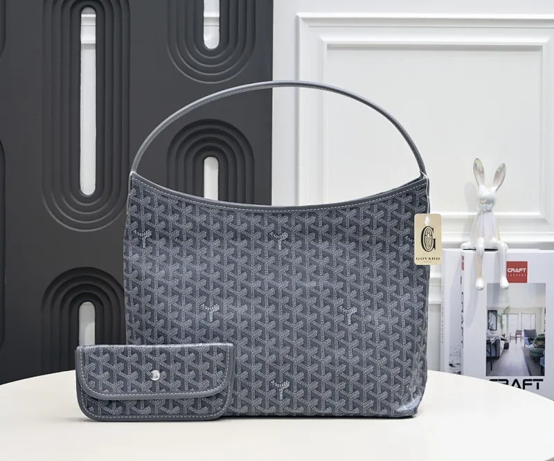 All Categories Official Website "Brand Women's Bags" Women's Bags 💙GOYARD 2026 New Goyard Hobo Bohème Hobo Bag Underarm Bag