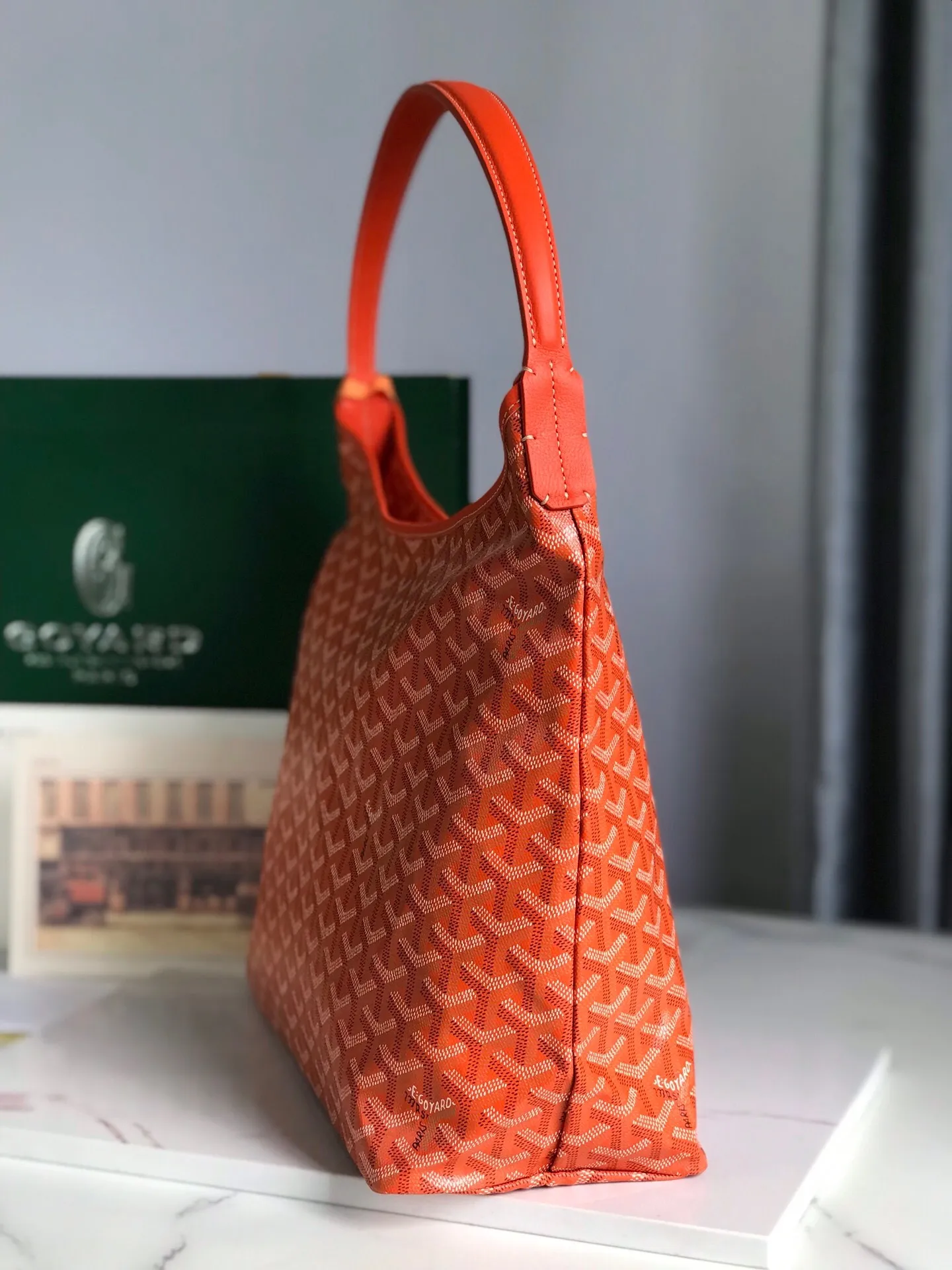 All Categories Official Website "Brand Women's Bags" Women's Bags 💙GOYARD 2025 New Goyard Hobo Bohème Hobo Bag Underarm Bag