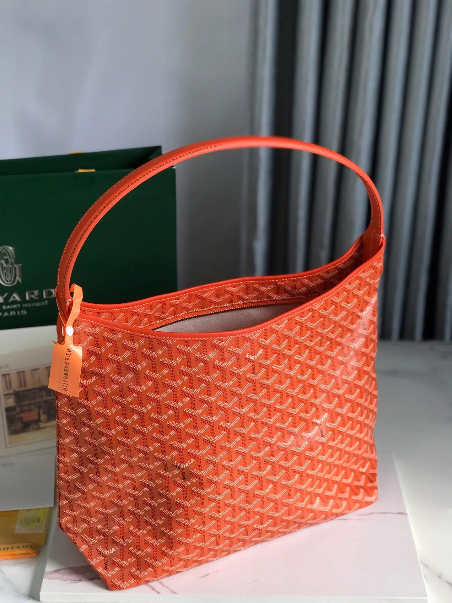 All Categories Official Website "Brand Women's Bags" Women's Bags 💙GOYARD 2025 New Goyard Hobo Bohème Hobo Bag Underarm Bag