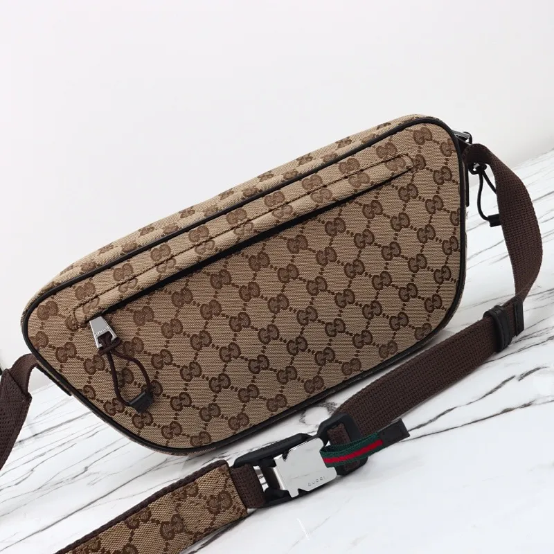 All categories 💚 Top version men’s bags 💚 GUCCI 2025 new GUCCI waist bag