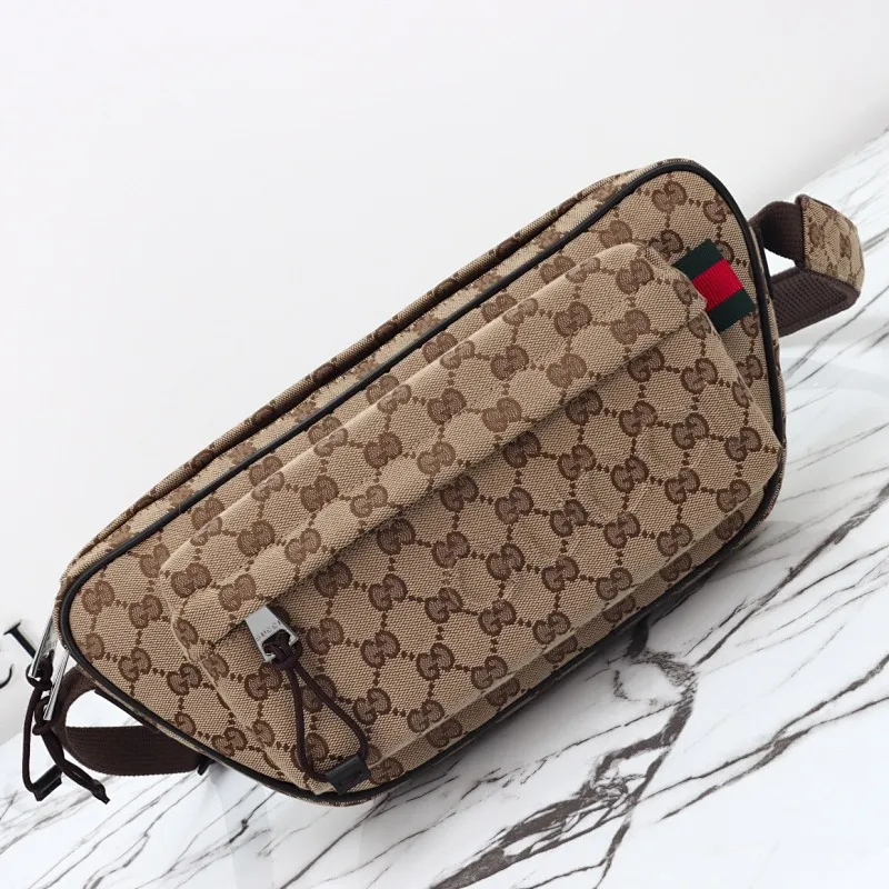 All categories 💚 Top version men’s bags 💚 GUCCI 2025 new GUCCI waist bag