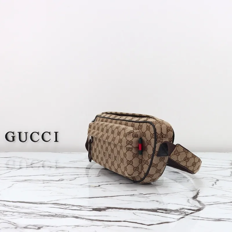 All categories 💚 Top version men’s bags 💚 GUCCI 2025 new GUCCI waist bag