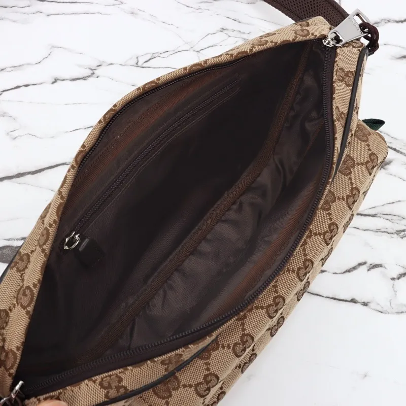 All categories 💚 Top version men’s bags 💚 GUCCI 2025 new GUCCI waist bag