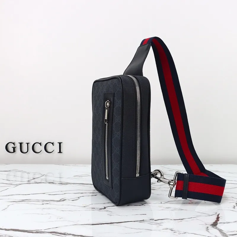 All categories 💚 Top version men’s bags 💚 GUCCI 2024 official website new GUCCI chest bag