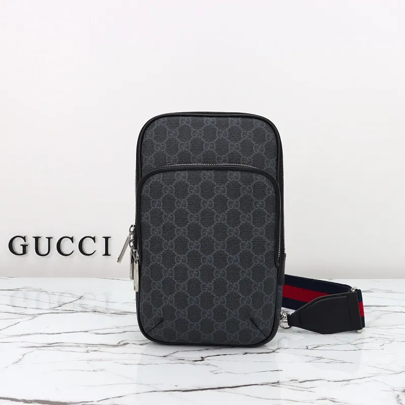 All categories 💚 Top version men’s bags 💚 GUCCI 2025 new GUCCI chest bag