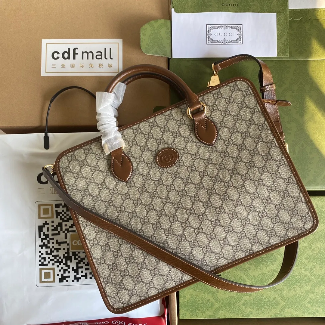 All categories 💚 Top version men’s bags 💚 GUCCI 2023 new GUCCI briefcase
