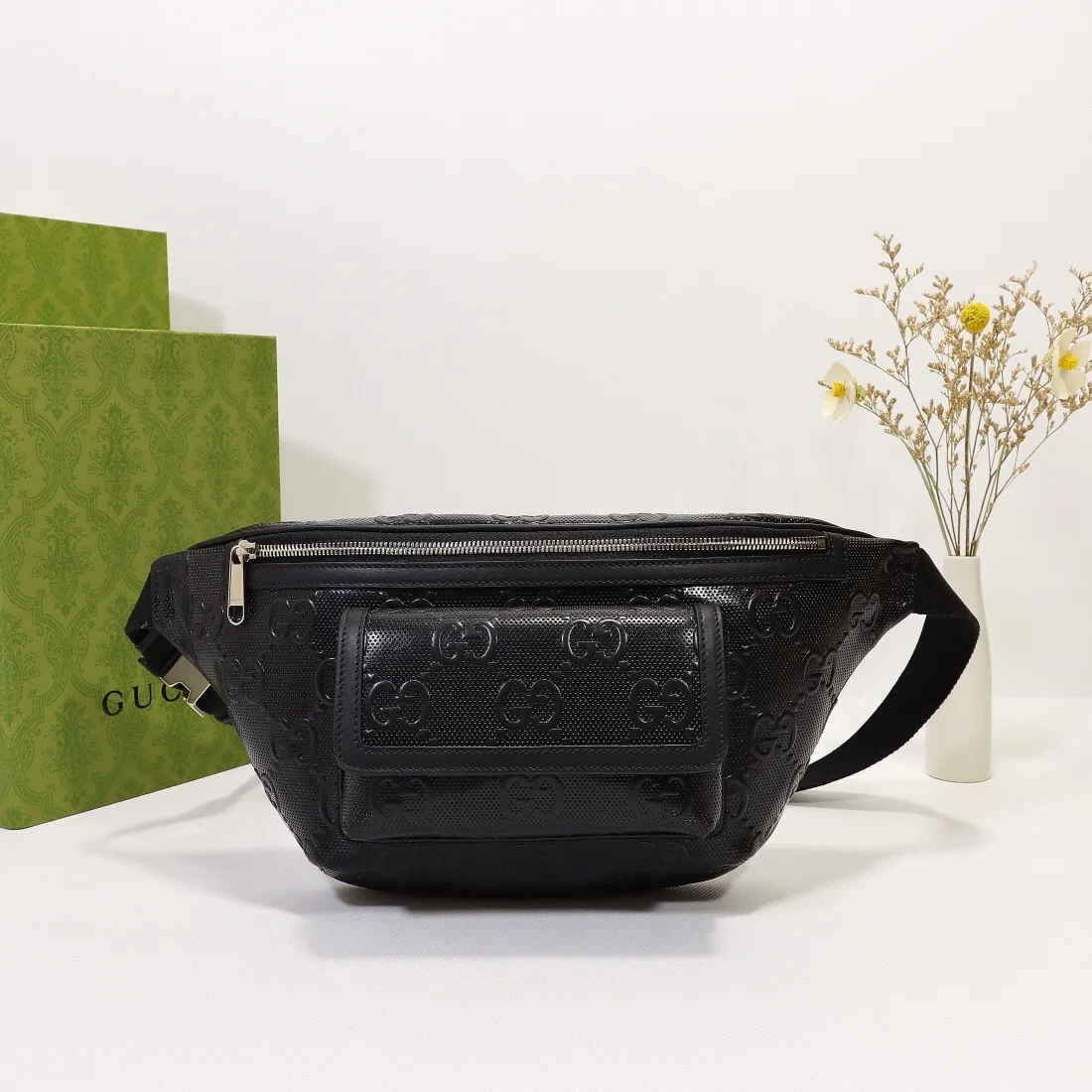 All categories 💚 Top version men’s bags 💚 GUCCI 2024 official website new GUCCI waist bag