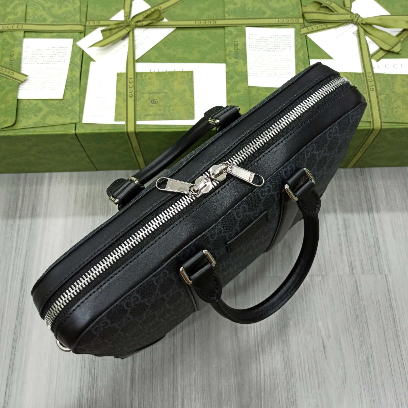 All categories 💚 Top version men’s bags 💚 GUCCI 2023 new GUCCI briefcase