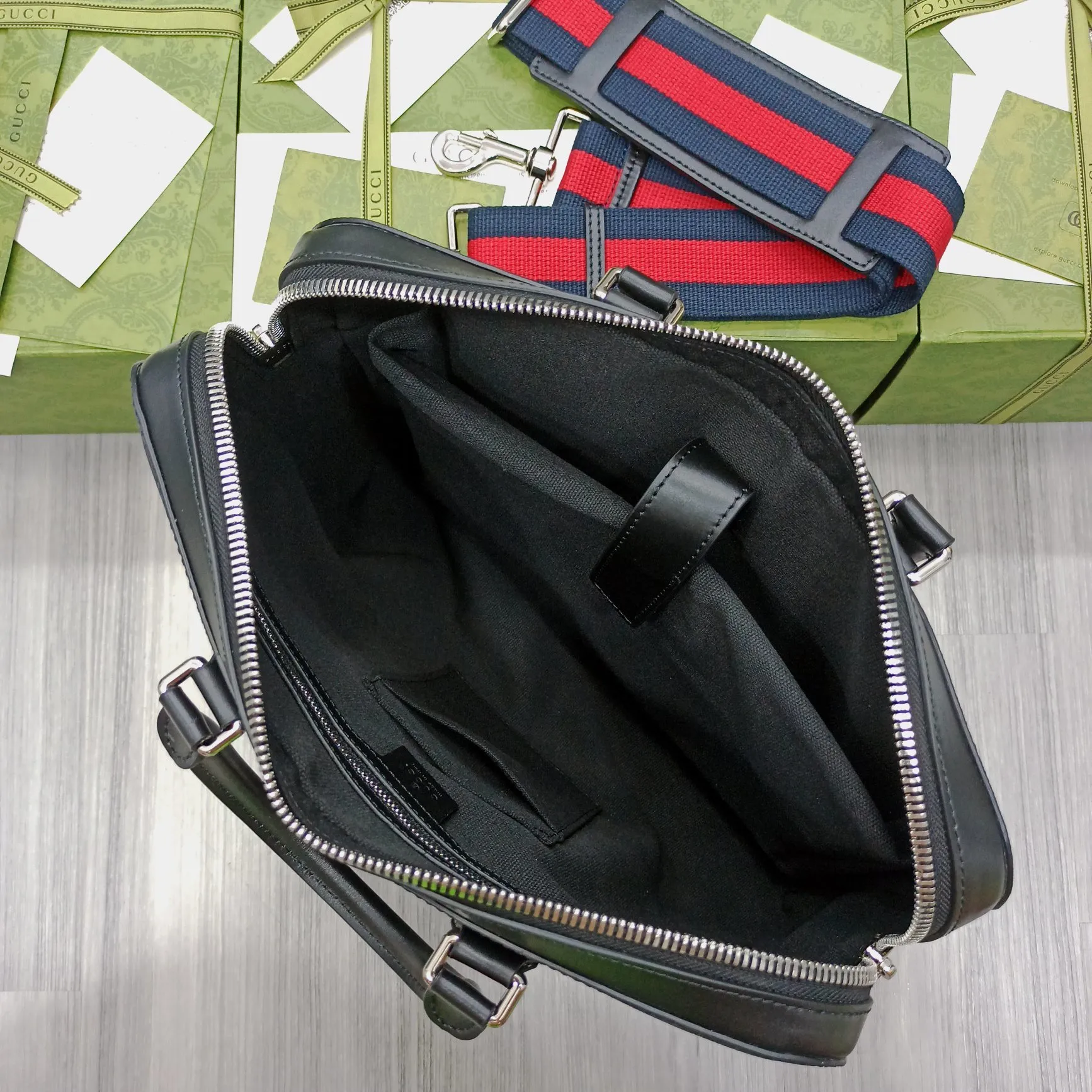 All categories 💚 Top version men’s bags 💚 GUCCI 2023 new GUCCI briefcase