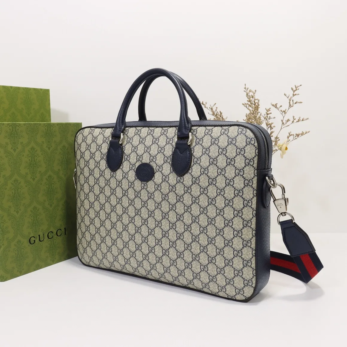 All categories 💚 Top version men’s bags 💚 GUCCI 2023 new GUCCI briefcase