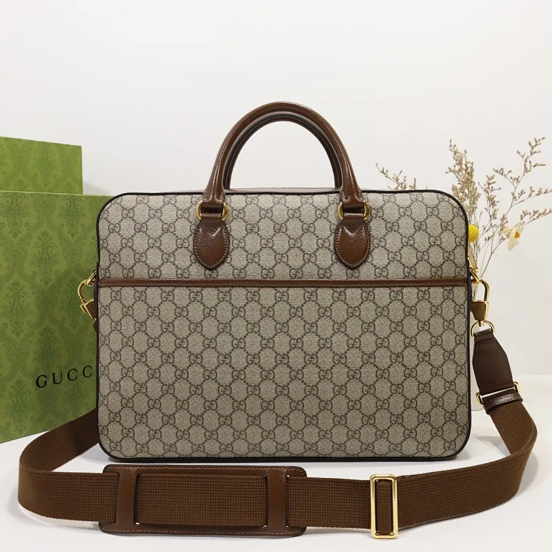 All categories 💚 Top version men’s bags 💚 GUCCI 2023 new GUCCI briefcase