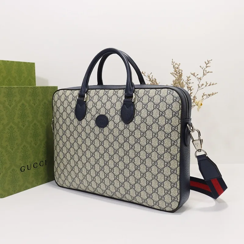 All categories 💚 Top version men’s bags 💚 GUCCI 2023 new GUCCI briefcase