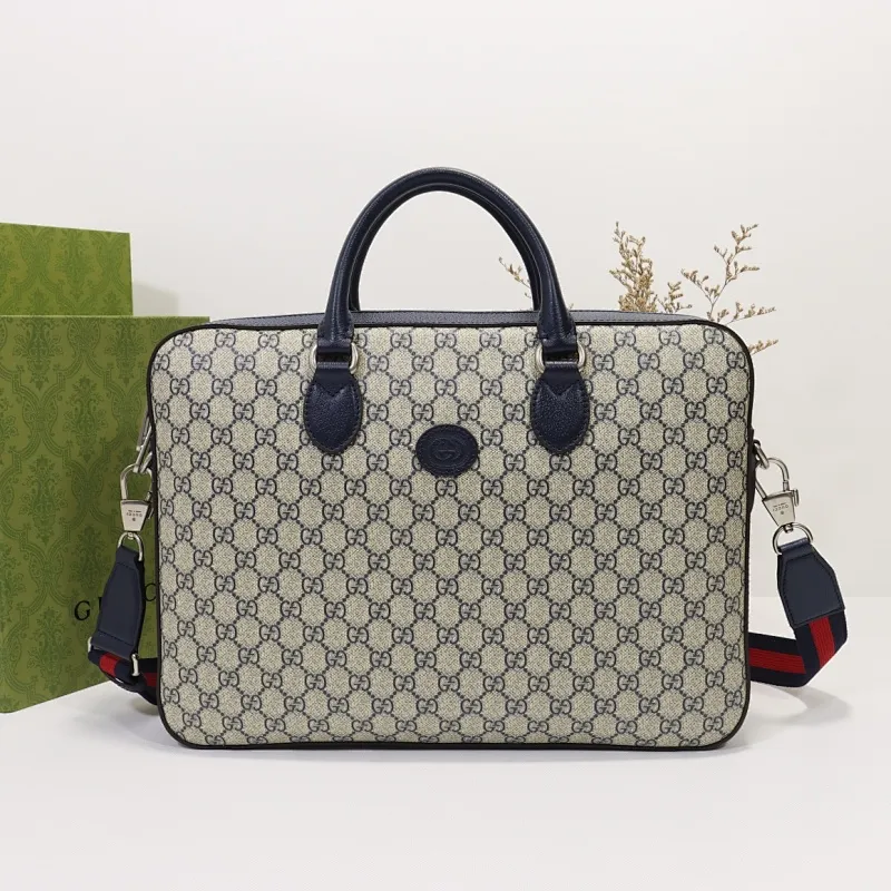 All categories 💚 Top version men’s bags 💚 GUCCI 2023 new GUCCI briefcase