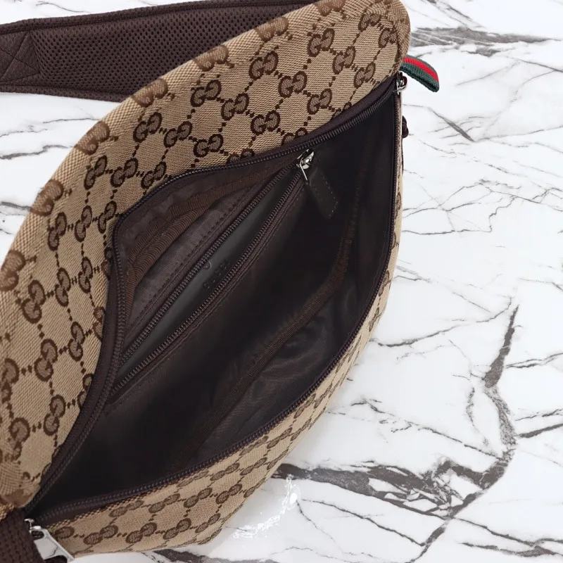 All categories 💚 Top version men’s bags 💚 GUCCI 2025 new GUCCI waist bag