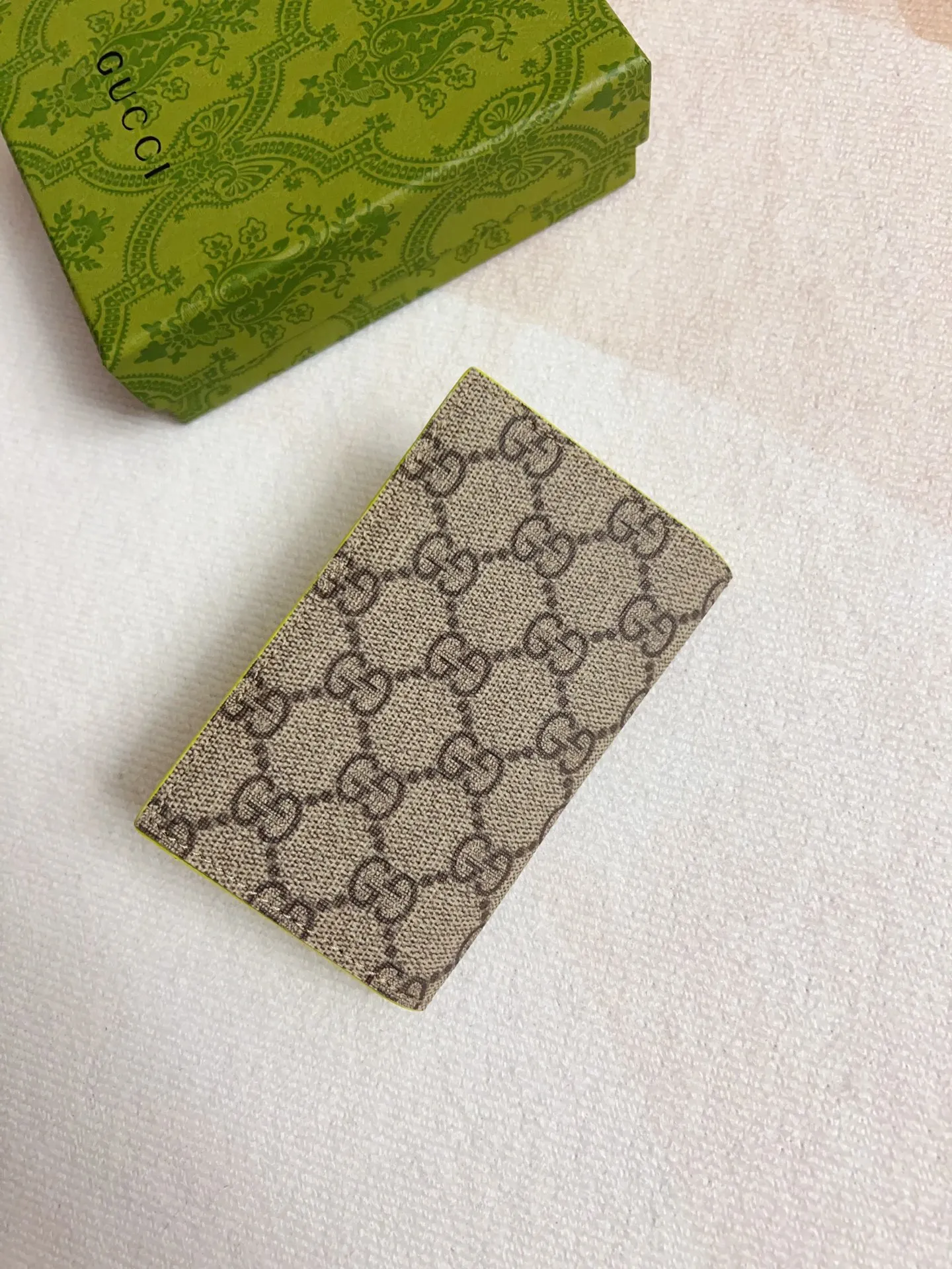 💰310 Counter quality, top-quality original goods, real photos! 768249 Brown Glue/Fluorescent Green Shipping ~ Dimensions: Width 7.5x Height 12,