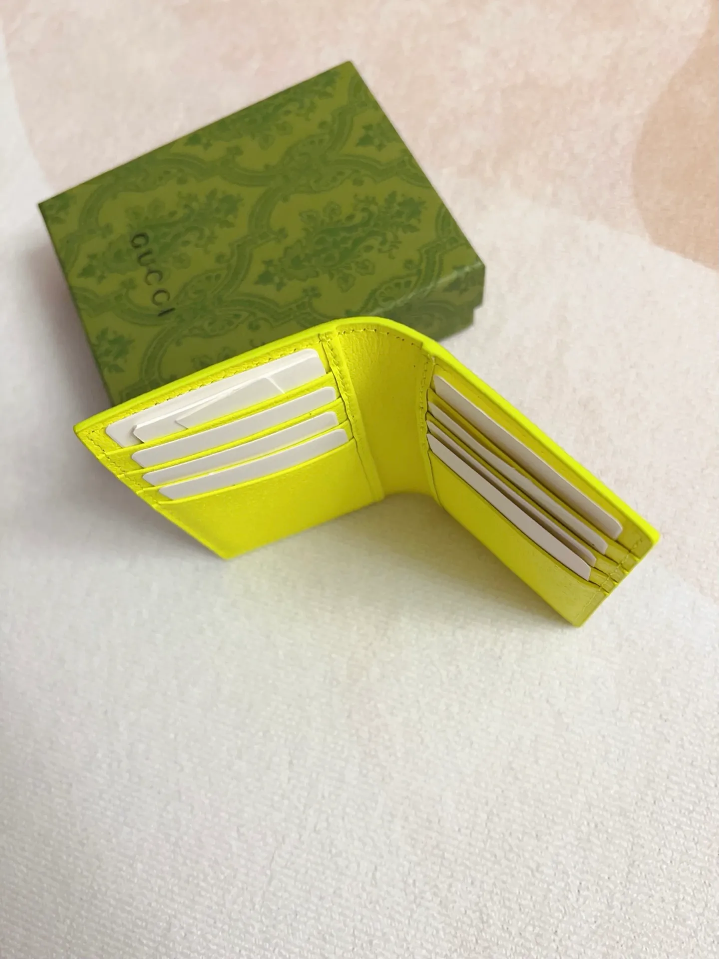 💰310 Counter quality, top-quality original goods, real photos! 768249 Brown Glue/Fluorescent Green Shipping ~ Dimensions: Width 7.5x Height 12,