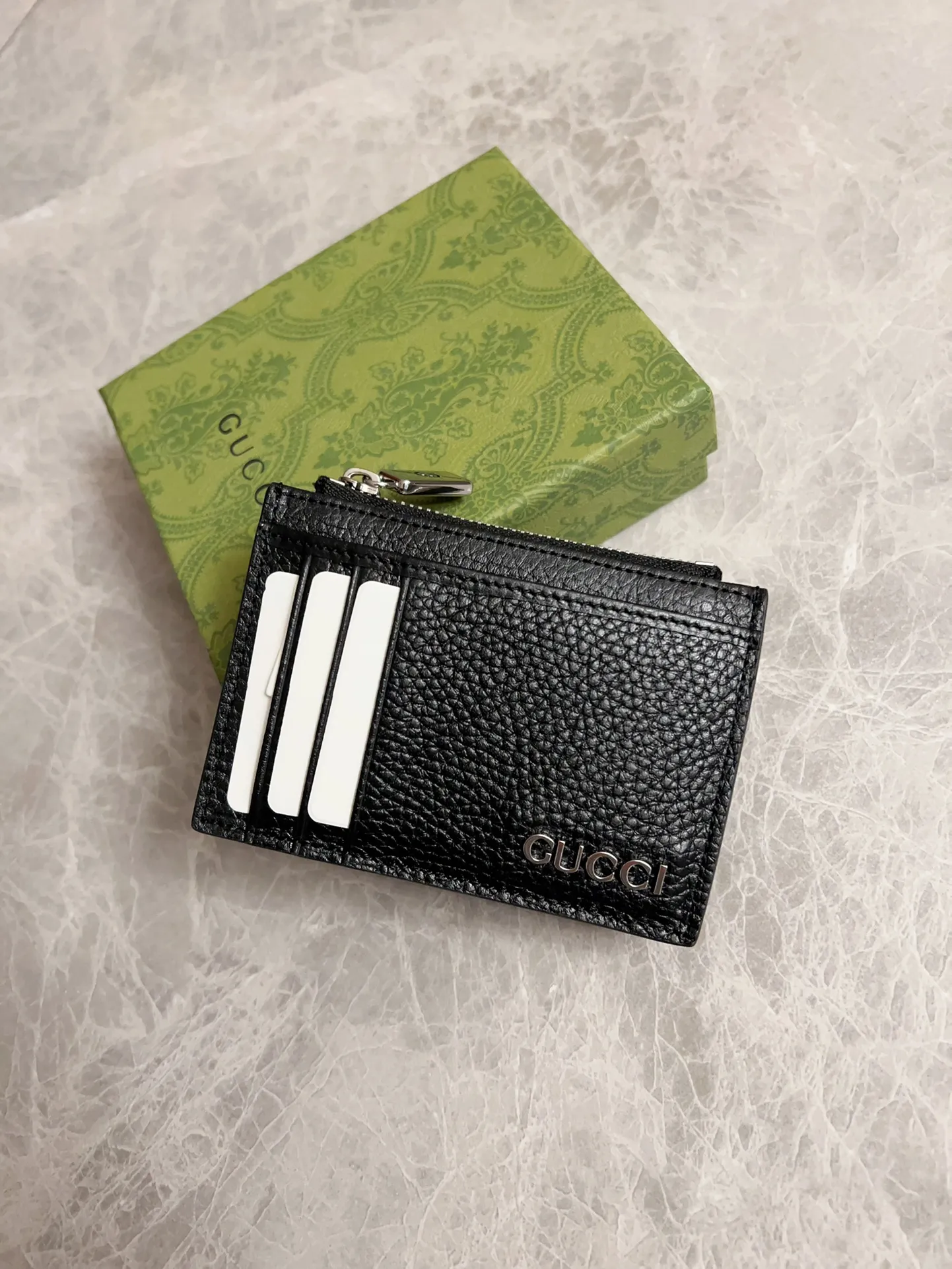💰350🇭🇺🇭🇺Counter quality, top-quality original goods, real photos! 🧬🧬Model number: 771158 Black leather🧬🧬Size: 12x8cm