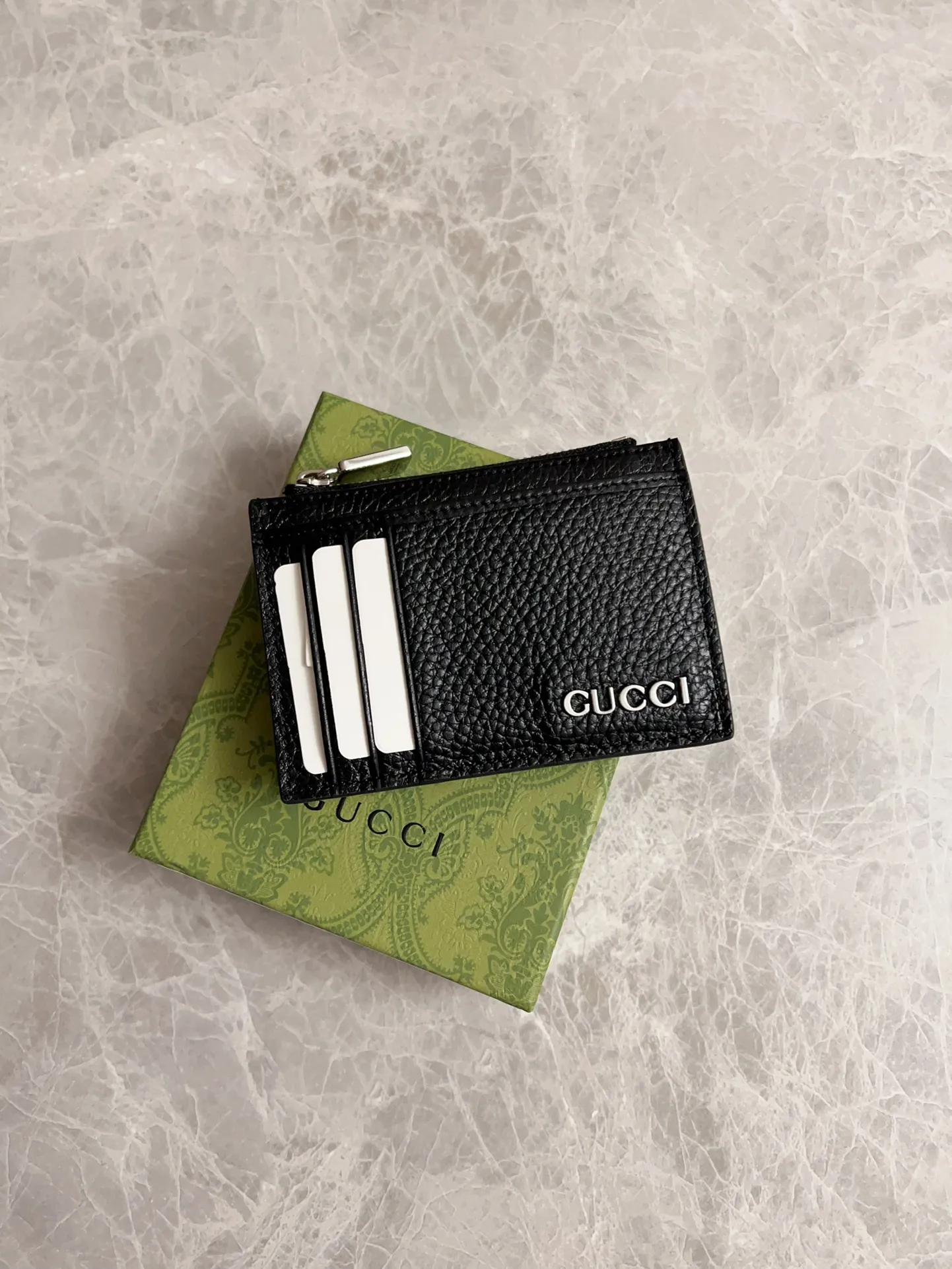 💰350🇭🇺🇭🇺Counter quality, top-quality original goods, real photos! 🧬🧬Model number: 771158 Black leather🧬🧬Size: 12x8cm