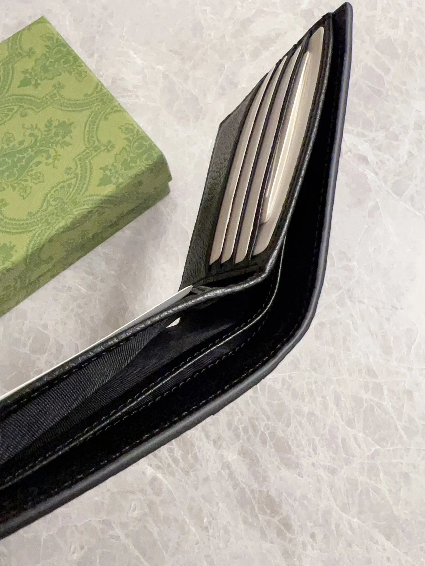 💰320🇭🇺🇭🇺Counter quality, top-quality original goods, real photos! 🧬🧬Model number: 771148 Black leather🧬🧬Size: 11x10cm